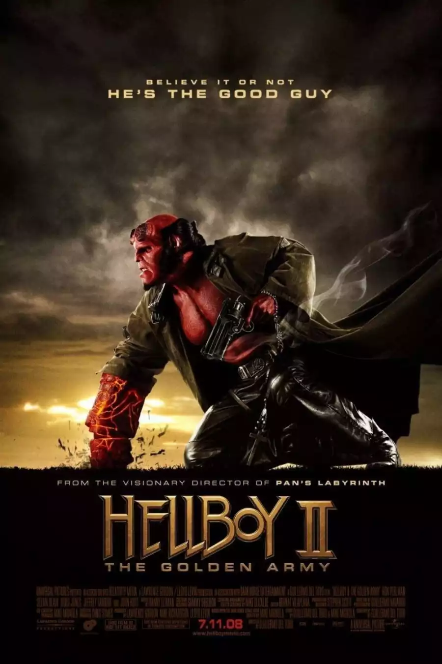 Hellboy 2: The Golden Army (2008) MP4 Movie